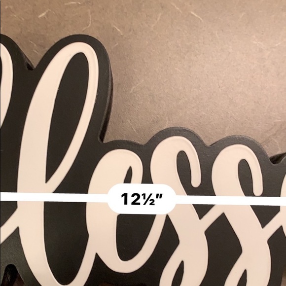 Hashtag “Blessed” Decor - Picture 3 of 3